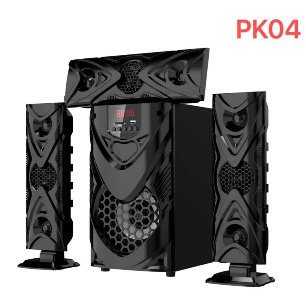 Djack AK-PK04 - Mini chaîne - woofer - Bluetooth - audio avec telecomande Djack AK-PK04 - Mini chaîne - woofer - Bluetooth - audio avec telecomande